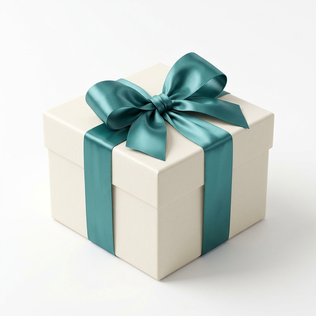 Premium wrapped gift box